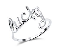 Lucky Style Silver Ring NSR-355